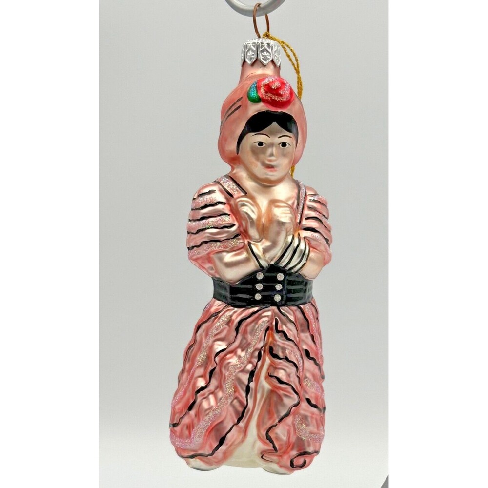 Patricia Breen Helene Little Spanish Dancer #9623 1996 Blown Glass Glitter